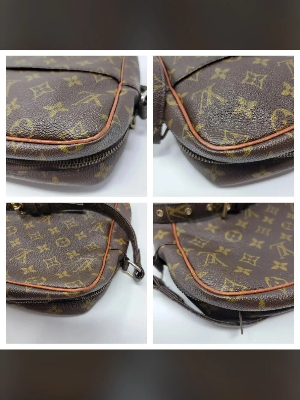 Louis Vuitton Monogram Messenger Bag in Brown
